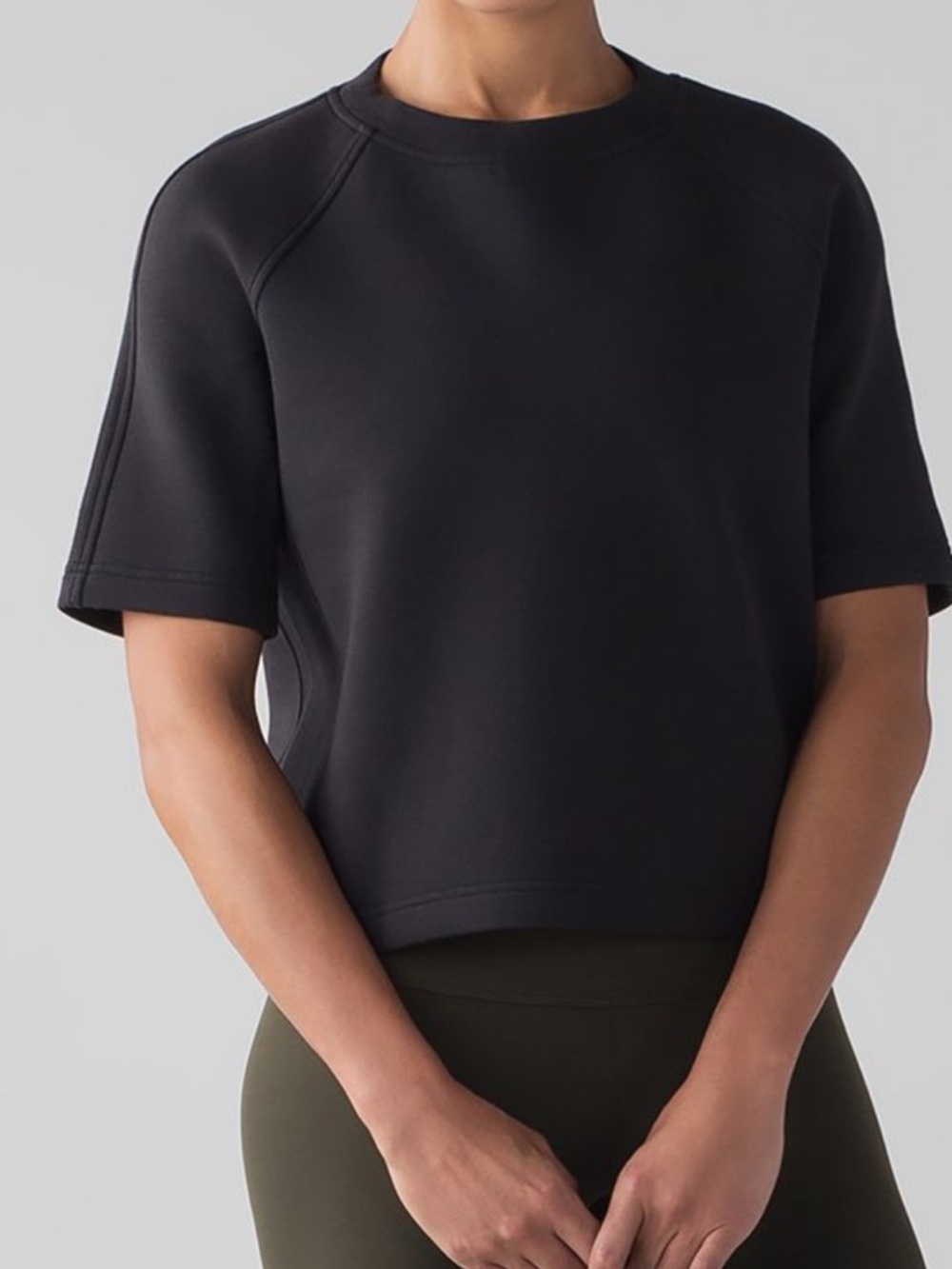 Lululemon NTS Cropped SS Lo.